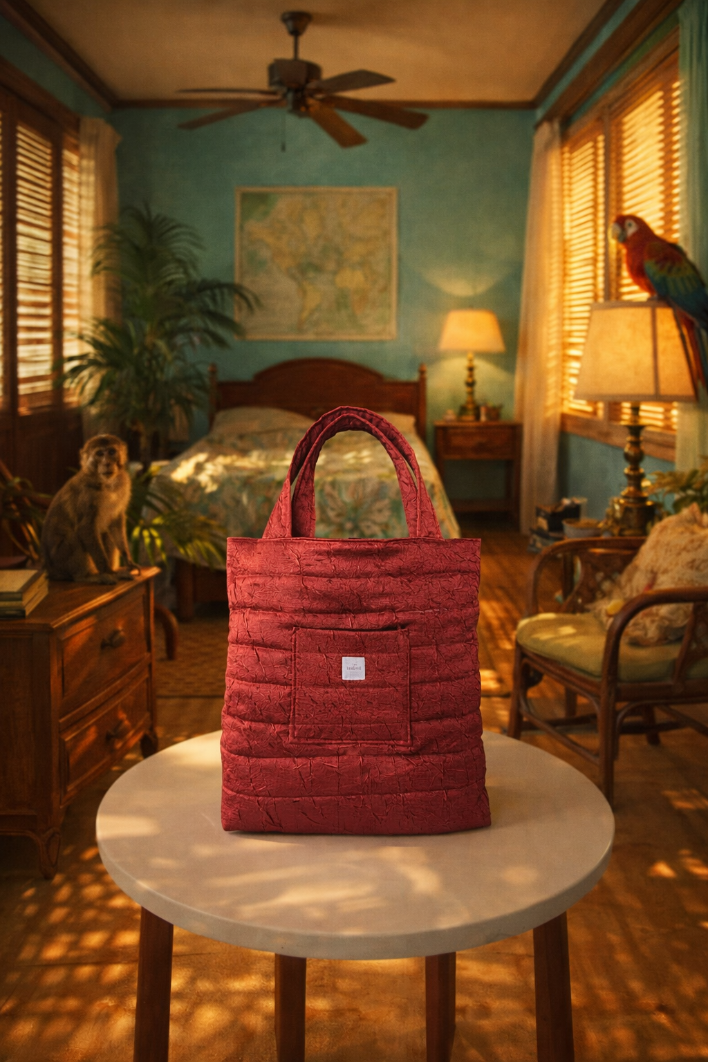 Tote bag XL rot
