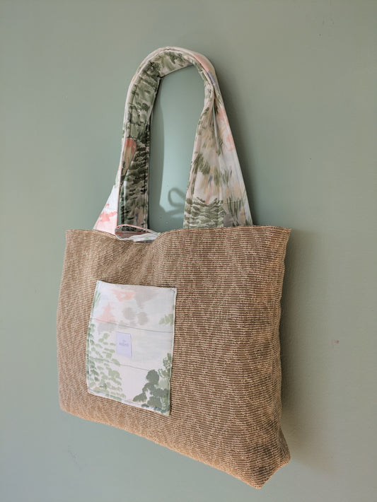 Einzelstück | Tote bag midi natur