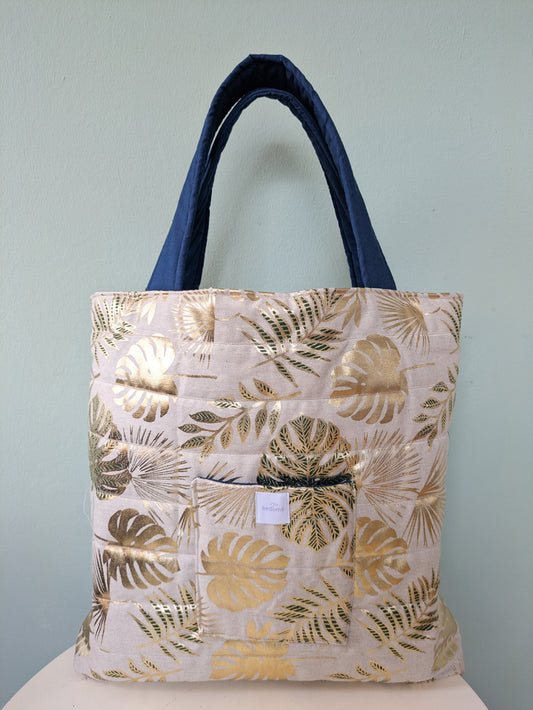 Einzelstück | Tote bag XL Palmen