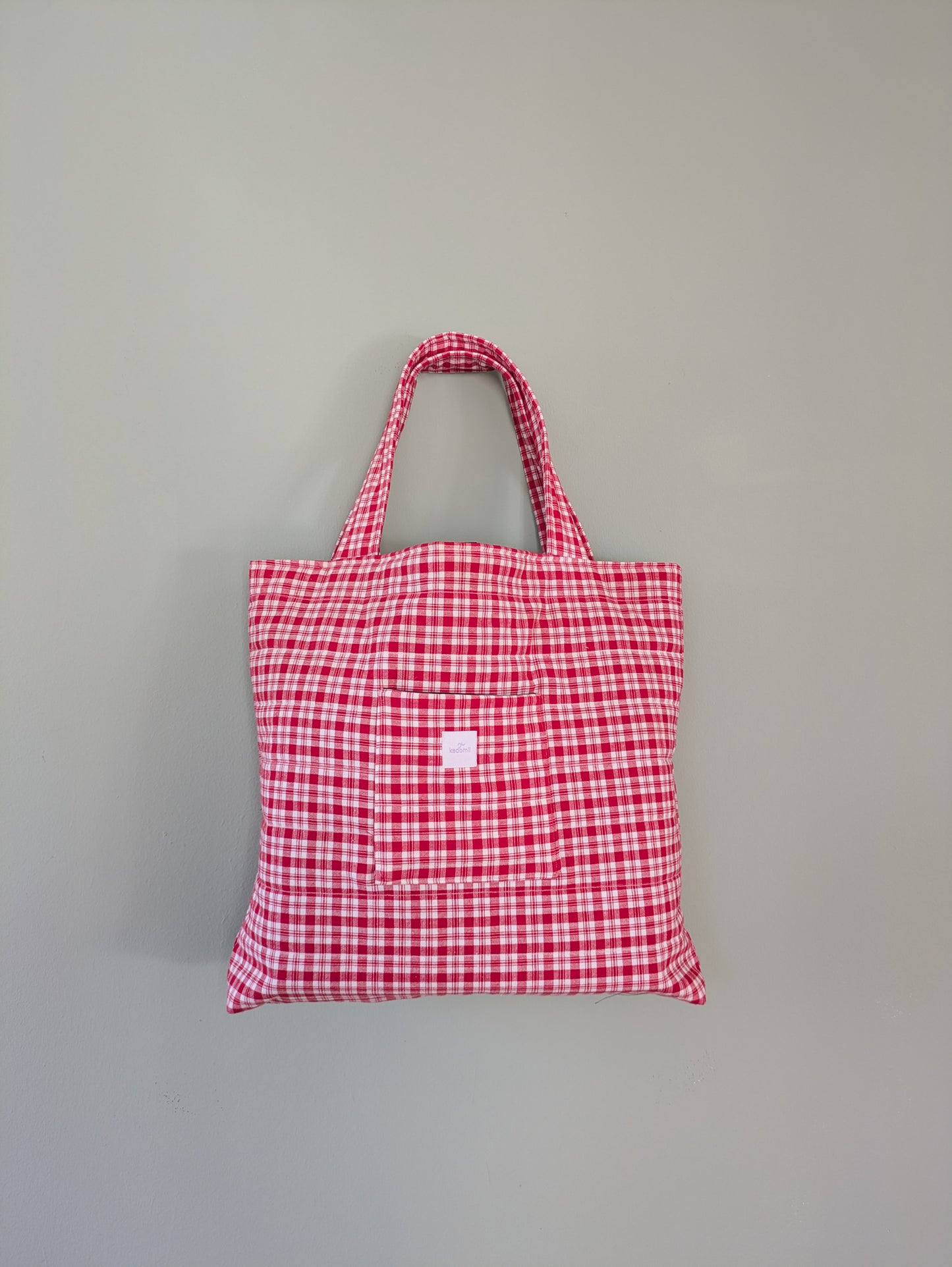 Tote bag XL kariert