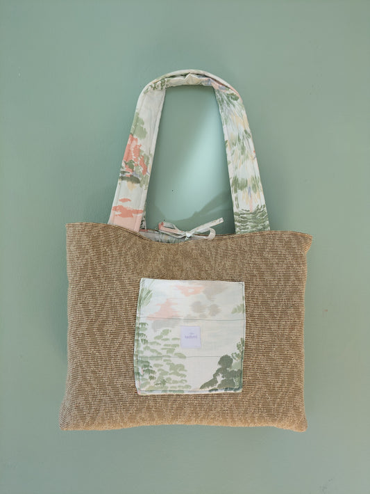 Einzelstück | Tote bag midi natur