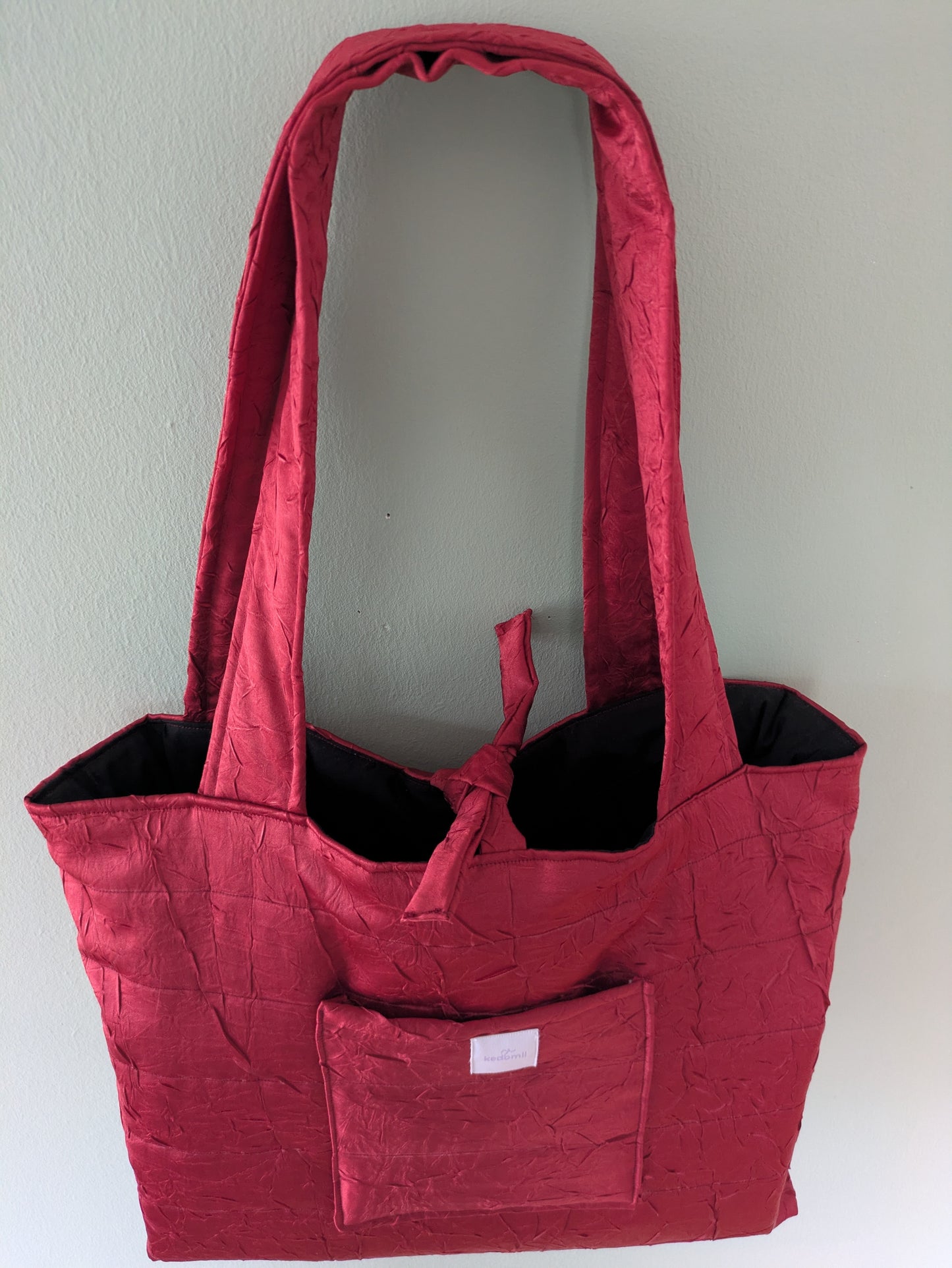 Tote bag midi rot