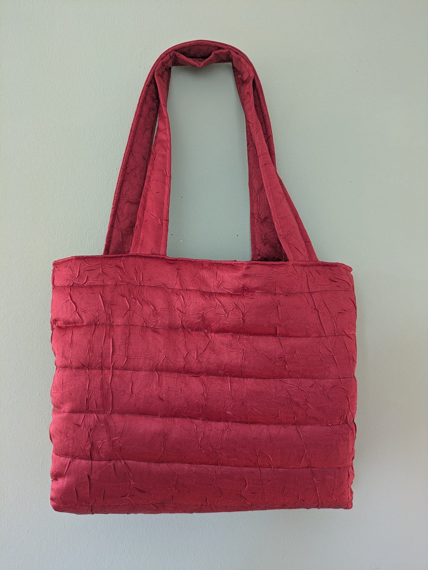 Tote bag midi rot