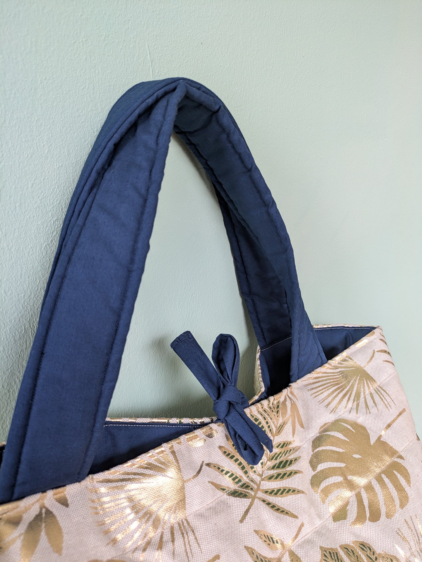 Einzelstück | Tote bag XL Palmen