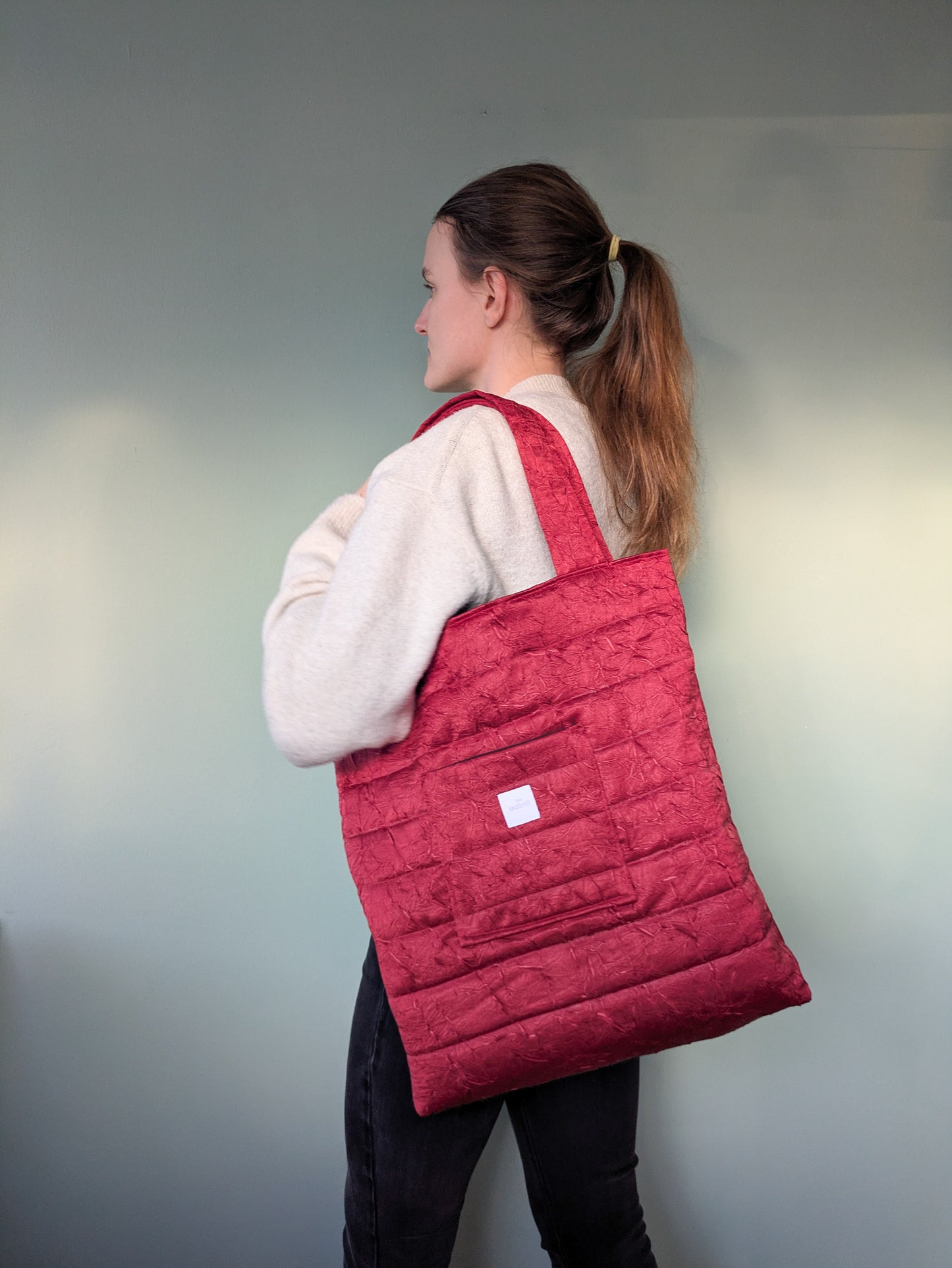 Tote bag XL rot