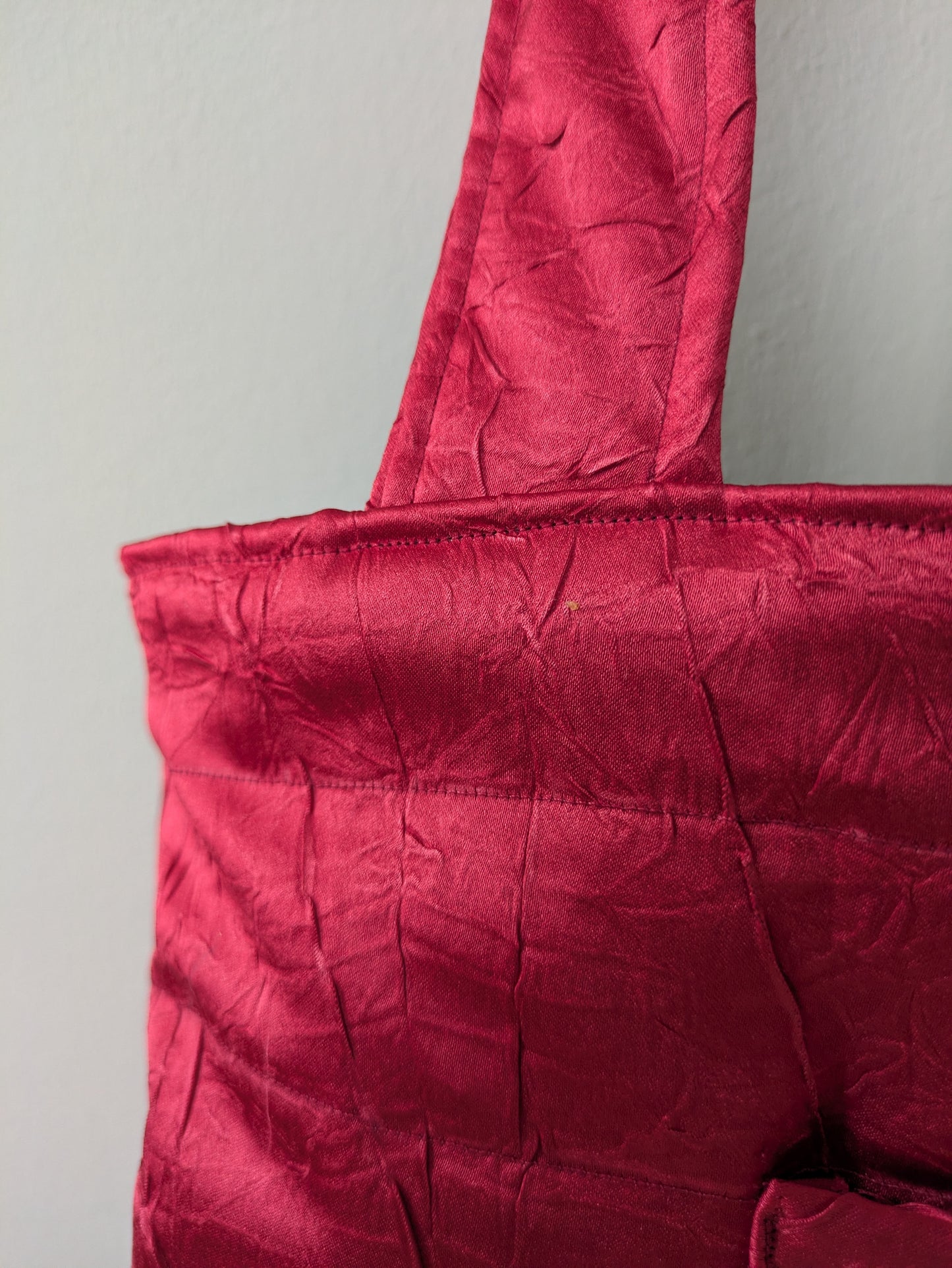 Tote bag midi rot